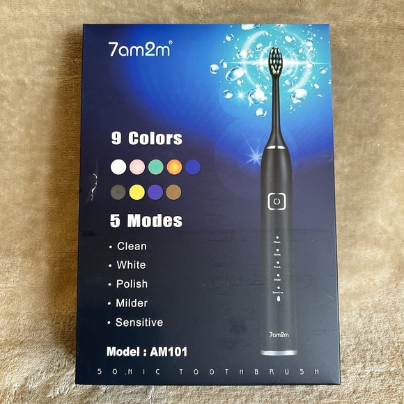 7AM2M Sonic Electric Toothbrush Light Green New in Box - Picture 1 of 4